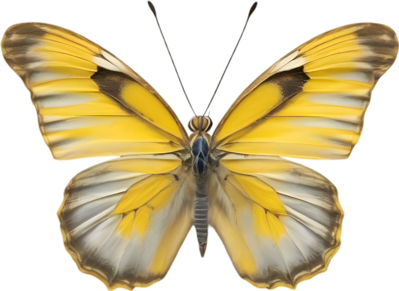 AI generated Colorful and elegant butterfly image. png