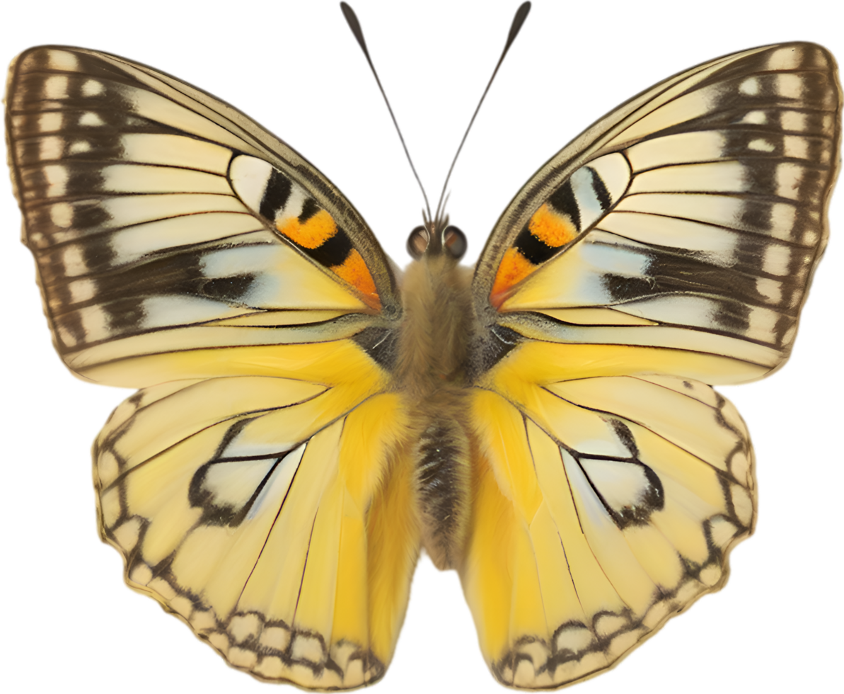 AI generated Colorful and elegant butterfly image. png