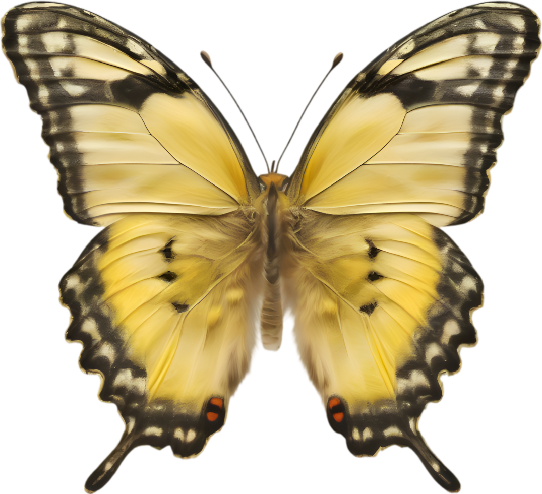 AI generated Colorful and elegant butterfly image. png