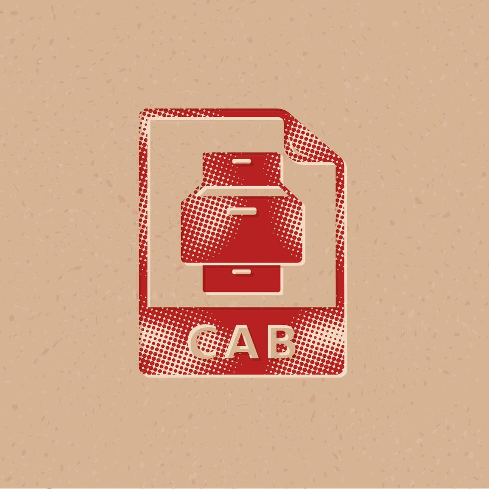 taxi archivo formato trama de semitonos estilo icono con grunge antecedentes vector ilustración
