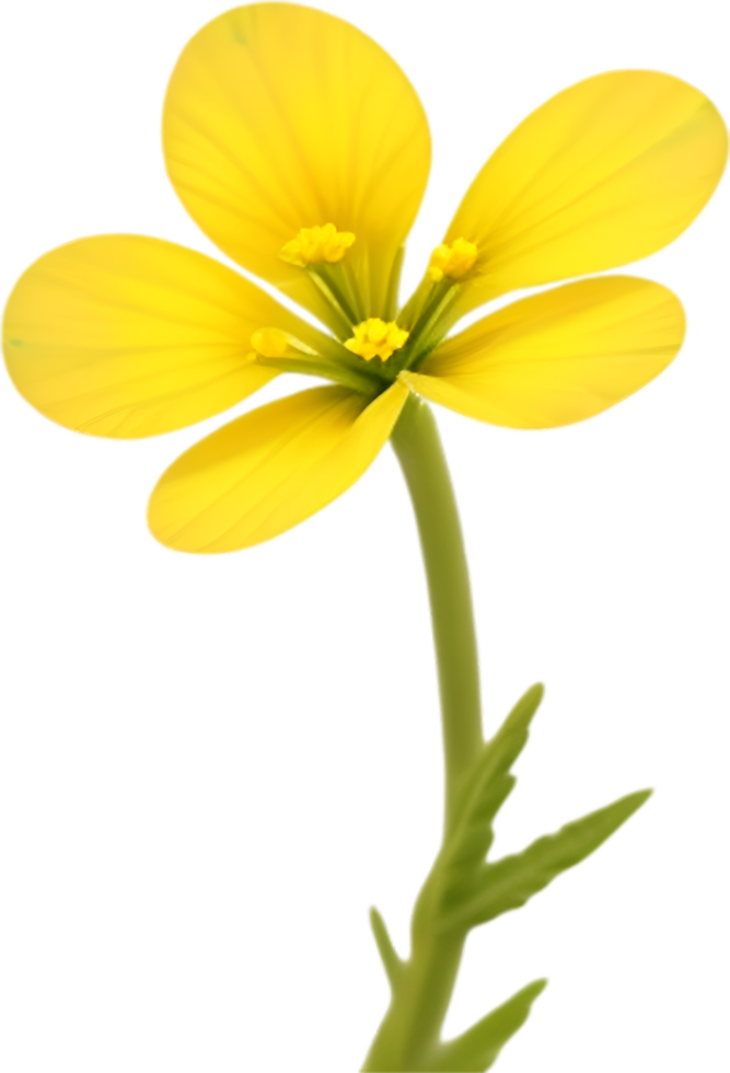 AI generated Primrose clipart. A cute Primrose flower icon. png
