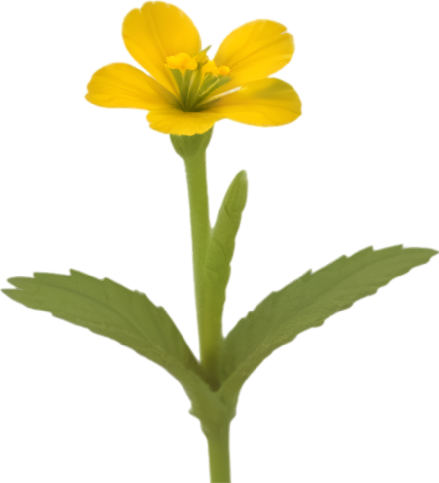 AI generated Primrose clipart. A cute Primrose flower icon. png