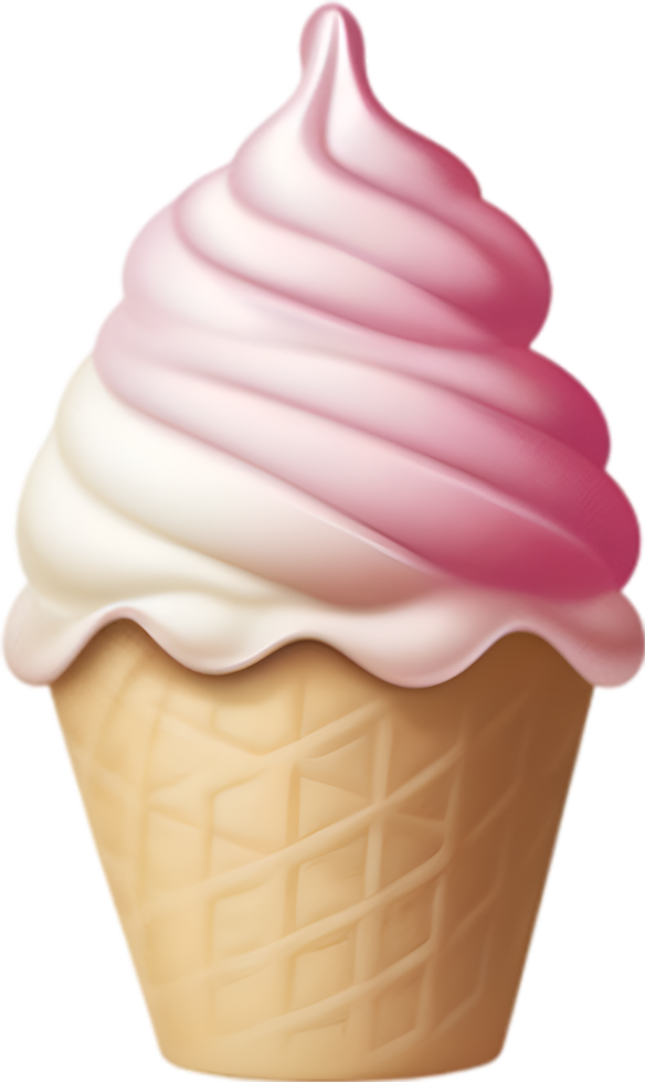 ai generado helado icono, un linda vistoso helado icono. png