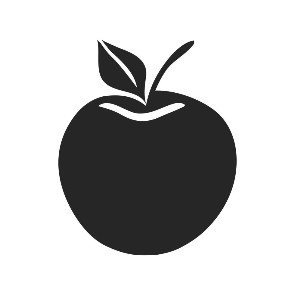 Hand drawn Apple vector illustration