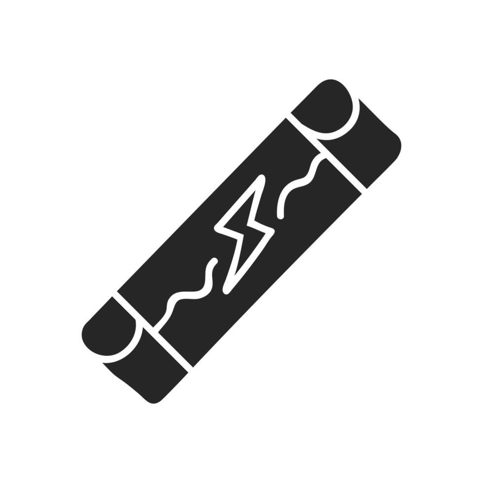 Hand drawn Electric fuse vector illustration