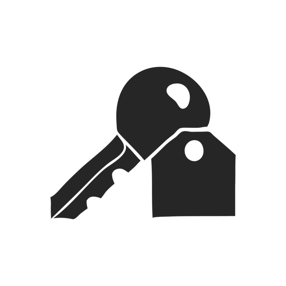 Hand drawn Key vector illustration