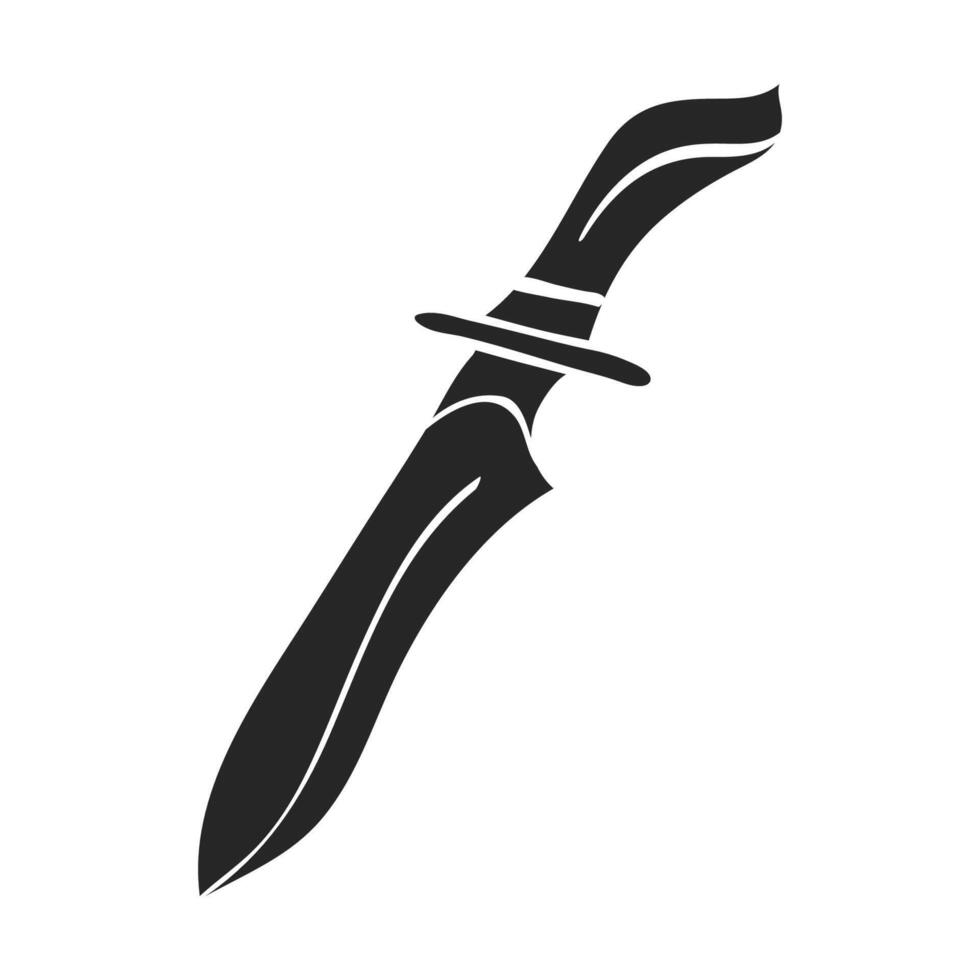 Hand drawn Knife vector illustration