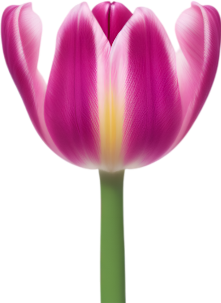 AI generated Flower icon, close-up of a cute colorful flower icon. png