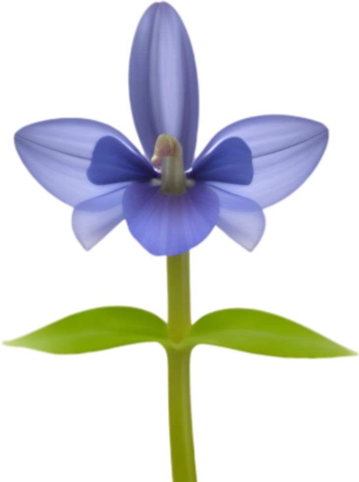 AI generated Flower icon, close-up of a cute colorful flower icon. png