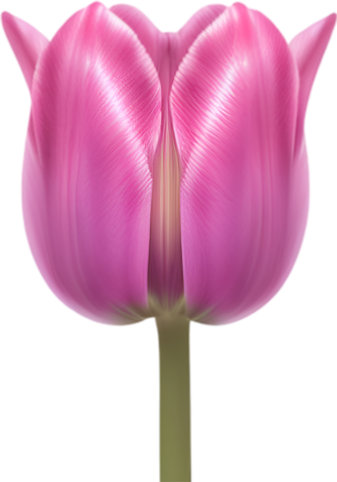 AI generated Flower icon, close-up of a cute colorful flower icon. png