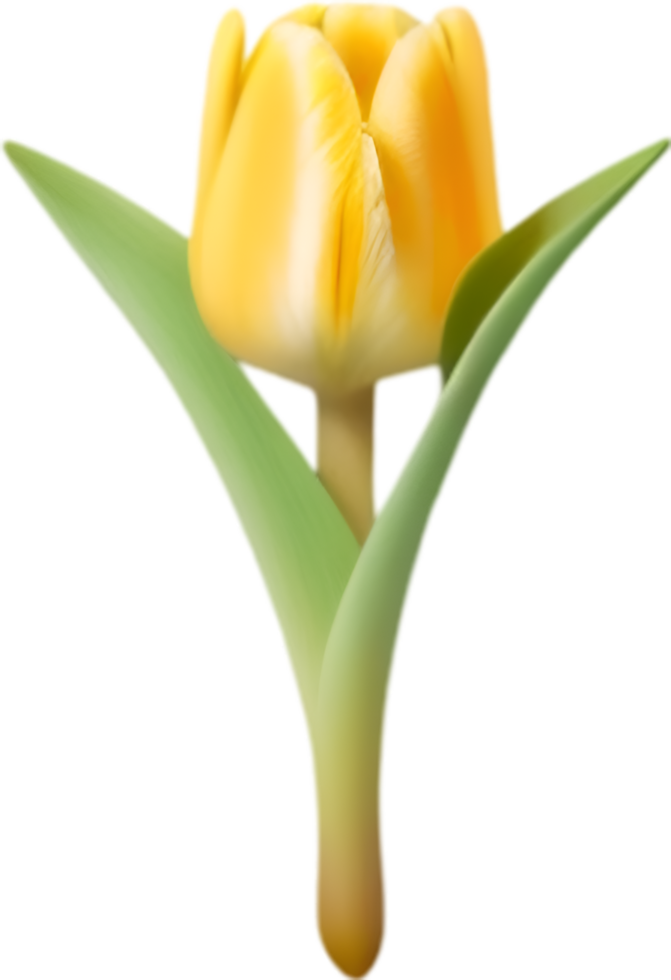 AI generated Flower icon, close-up of a cute colorful flower icon. png