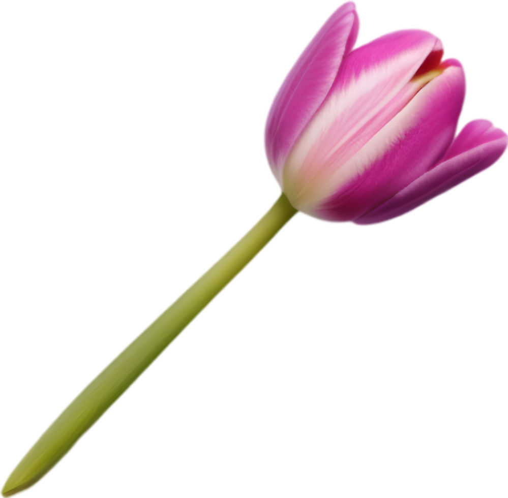 AI generated Flower icon, close-up of a cute colorful flower icon. png