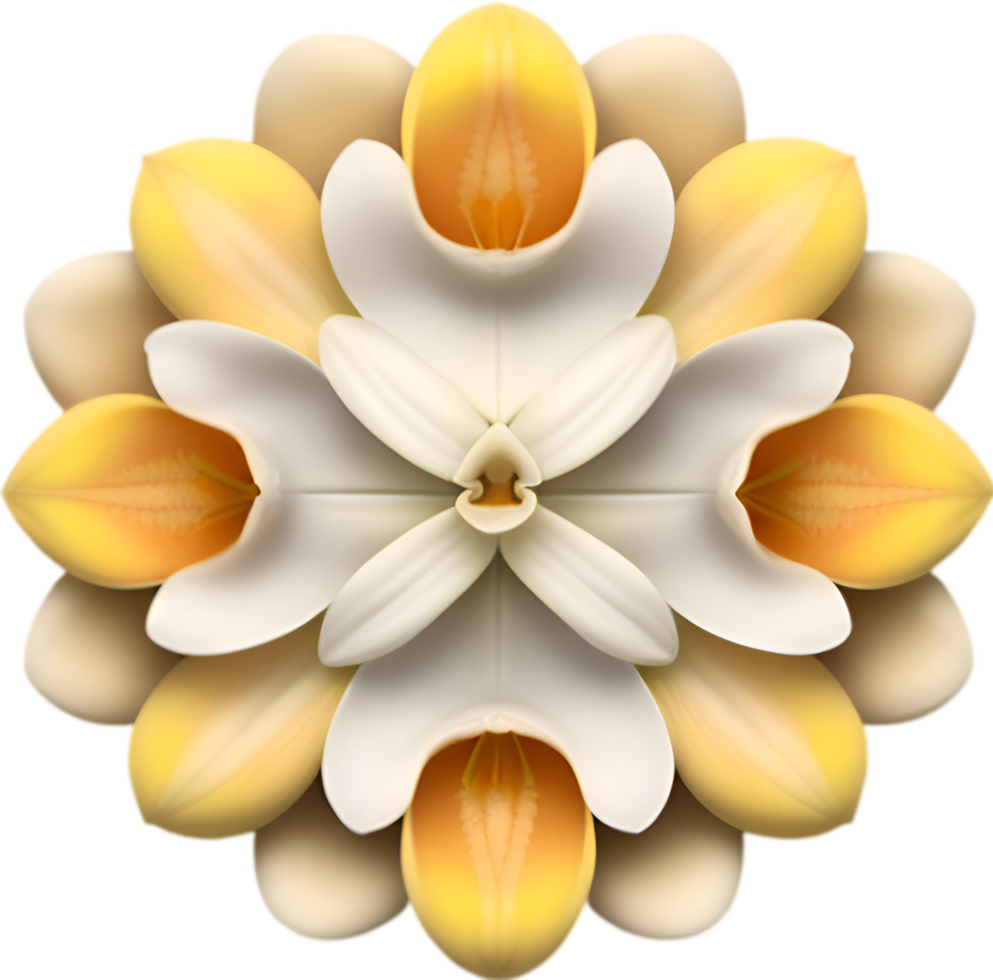 AI generated Flower icon, close-up of a cute colorful flower icon. png