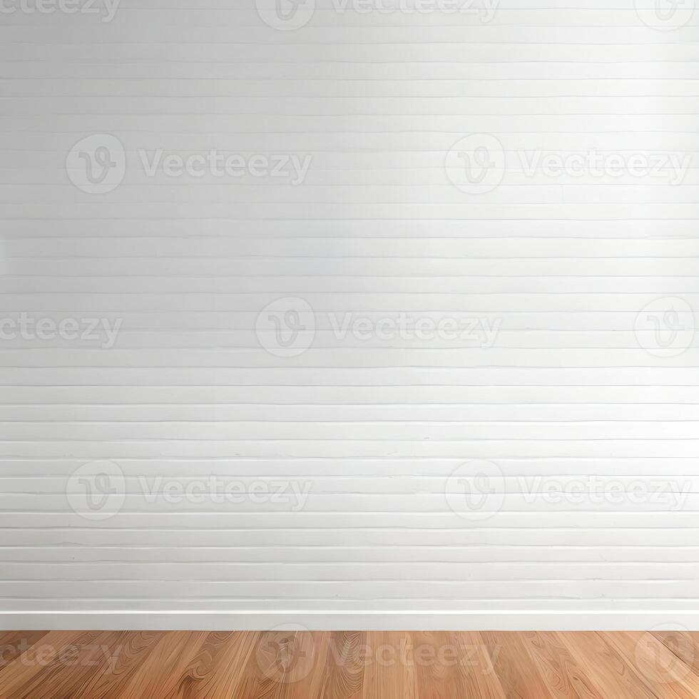 AI generated Empty wall interior mockup ai generated photo