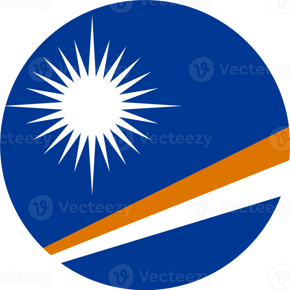 Marshall Islands  flag button png