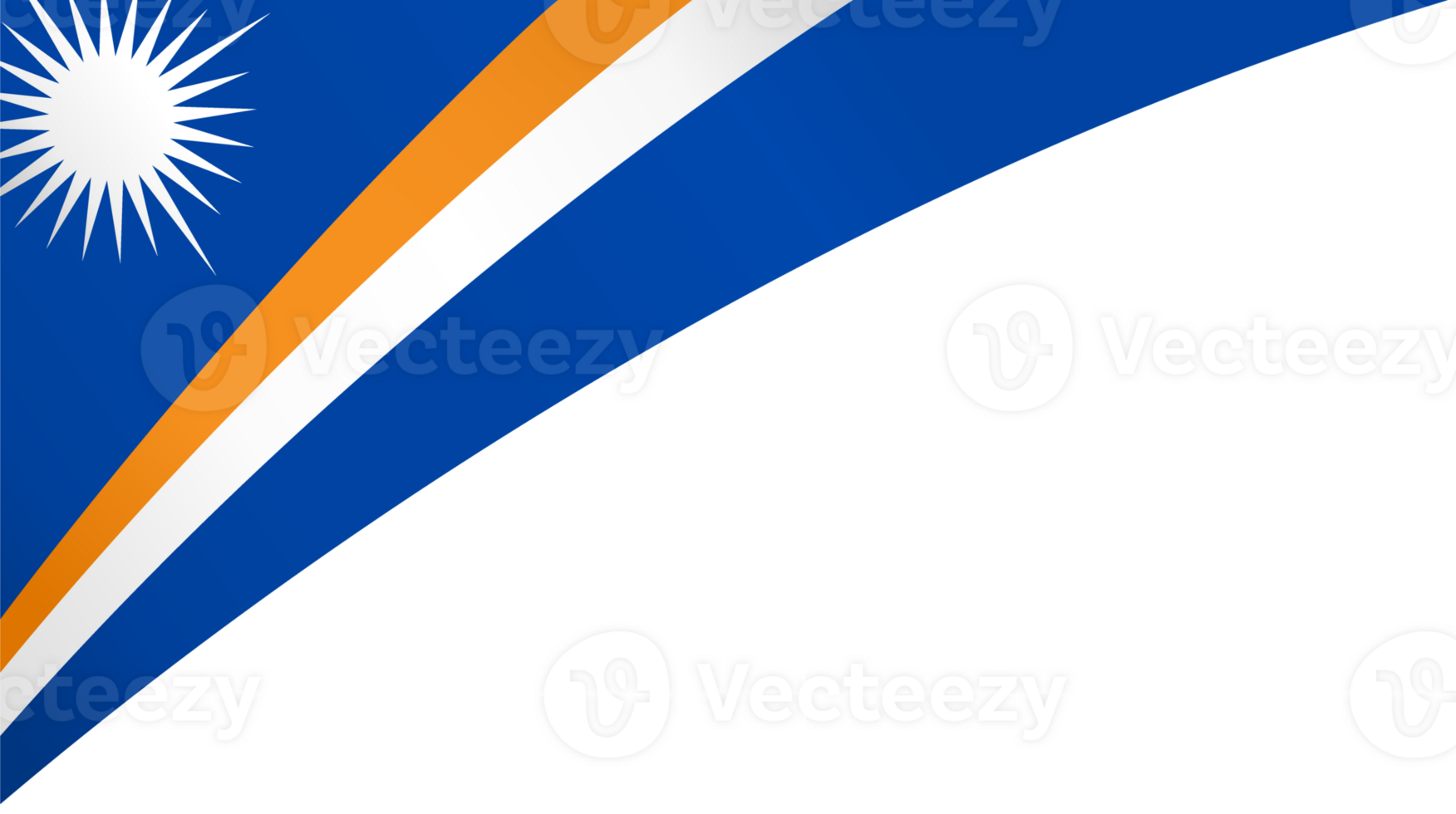 Marshall Islands flag wave png