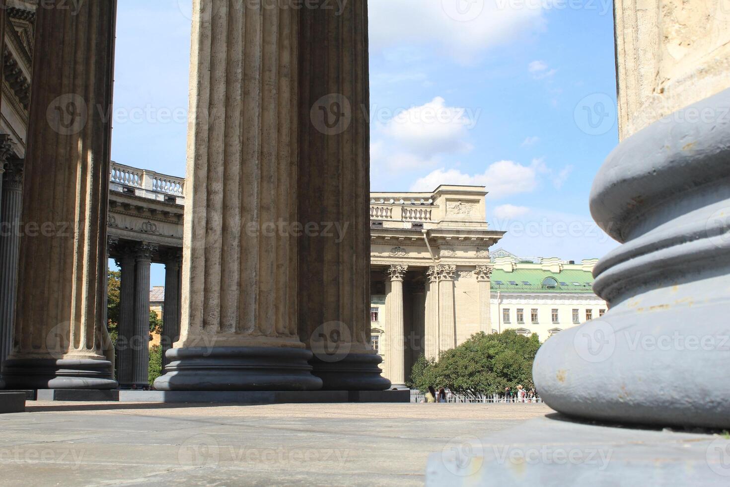 Kazan Cathedral dedicated to Our Lady of Kazan, one of the most venerated icons in Russia. photo