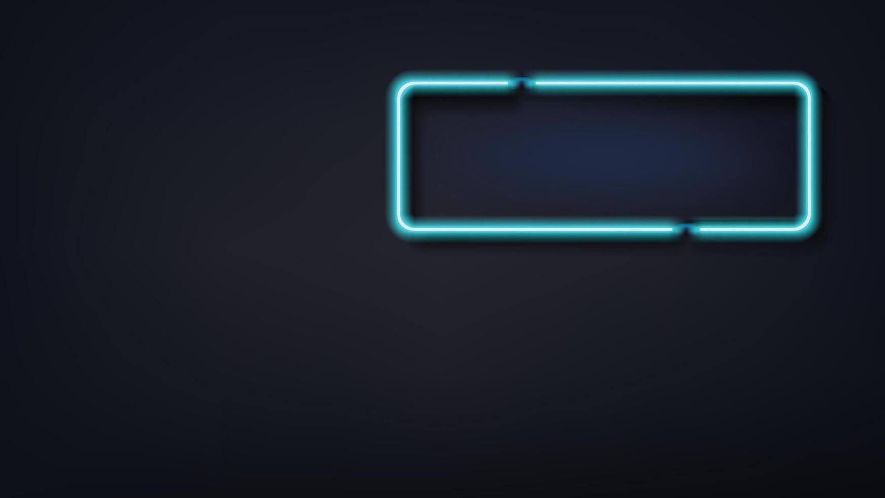 blue color light sign vector