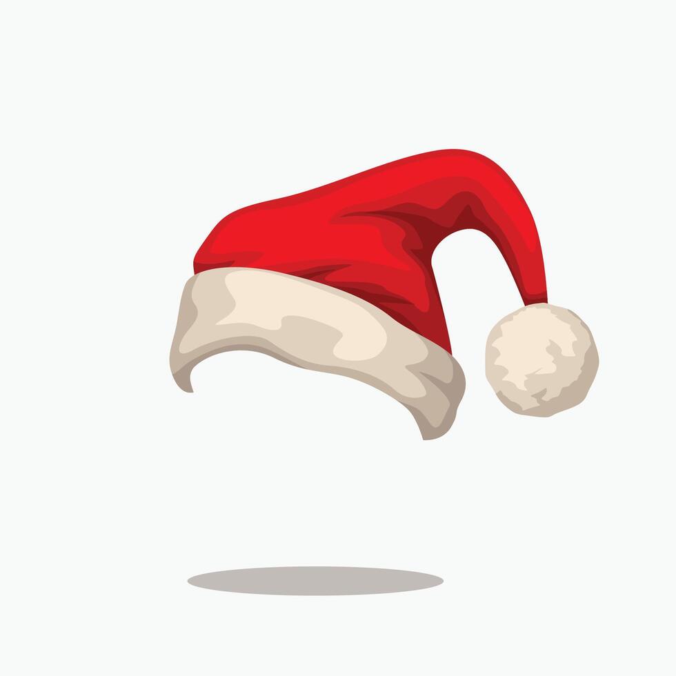 santa hat isolated vector