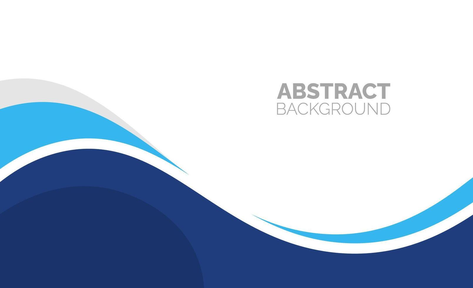 abstract Simple Minimal dynamic curve Blue and white business wave banner background. business concept. Vector illustration.