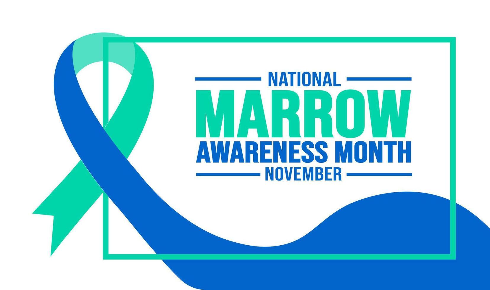 November is National Marrow Awareness Month background template. Holiday concept. background, banner, placard, card, and poster design template with text inscription and standard color. vector. vector