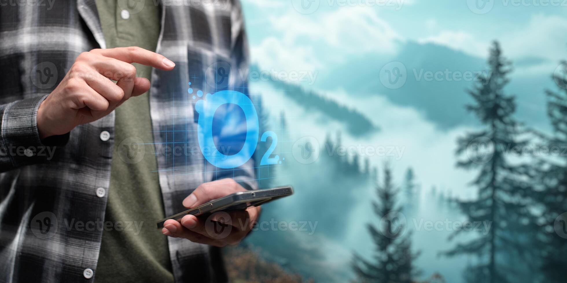 O2, oxygen, is a gas that is important for the survival of both plants and animals including humans, airing through nature, maintaining the climate. photo