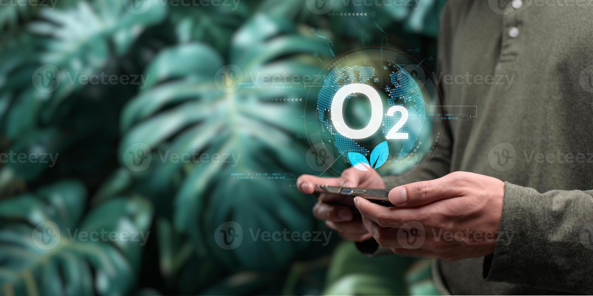 O2, oxygen, is a gas that is important for the survival of both plants and animals including humans, airing through nature, maintaining the climate. photo