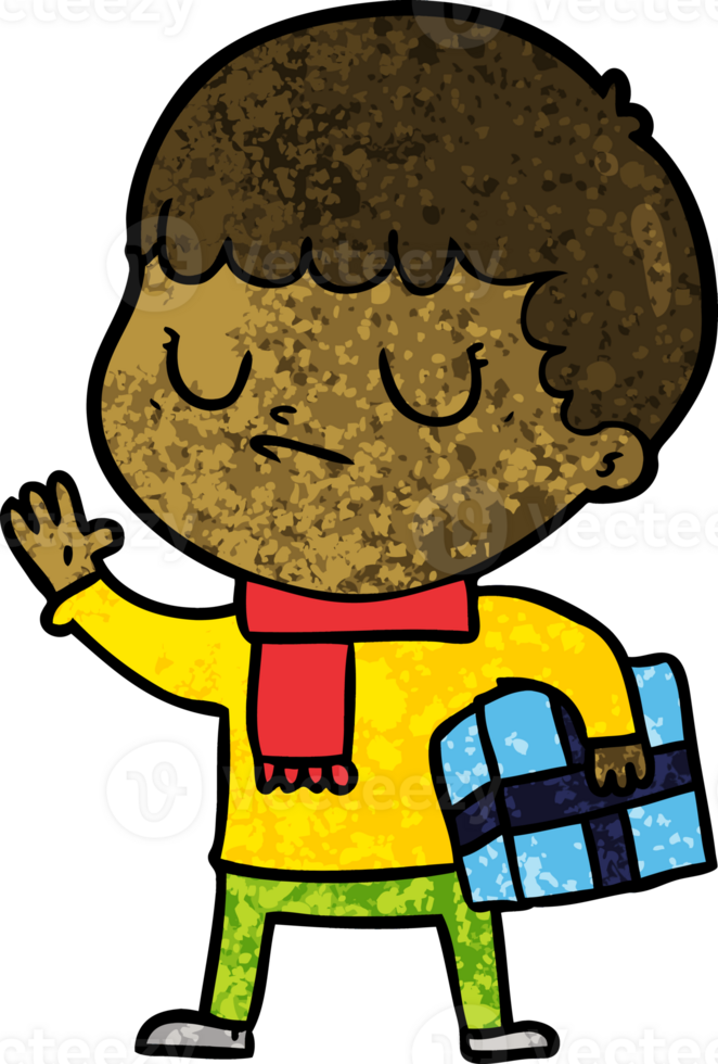 cartoon grumpy boy png