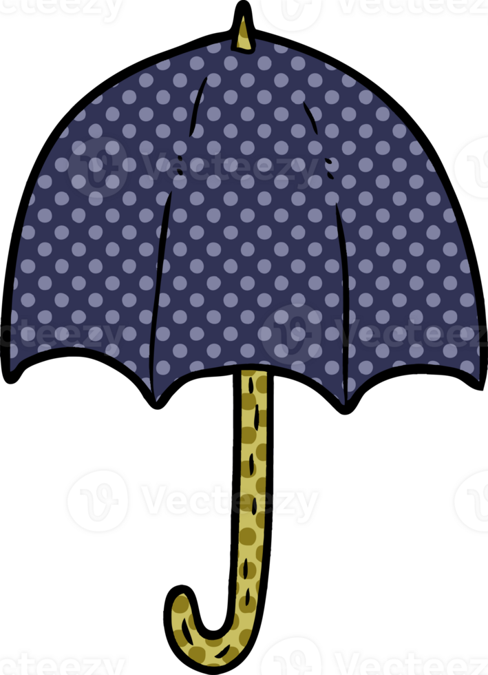 cartoon open umbrella png
