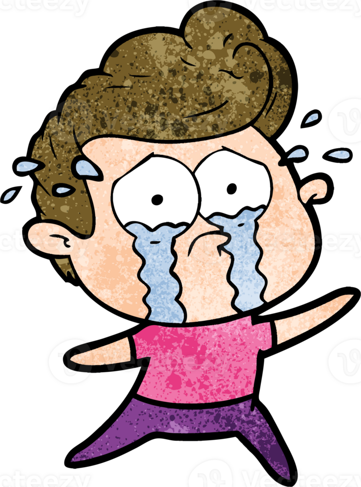 dancing crying man png