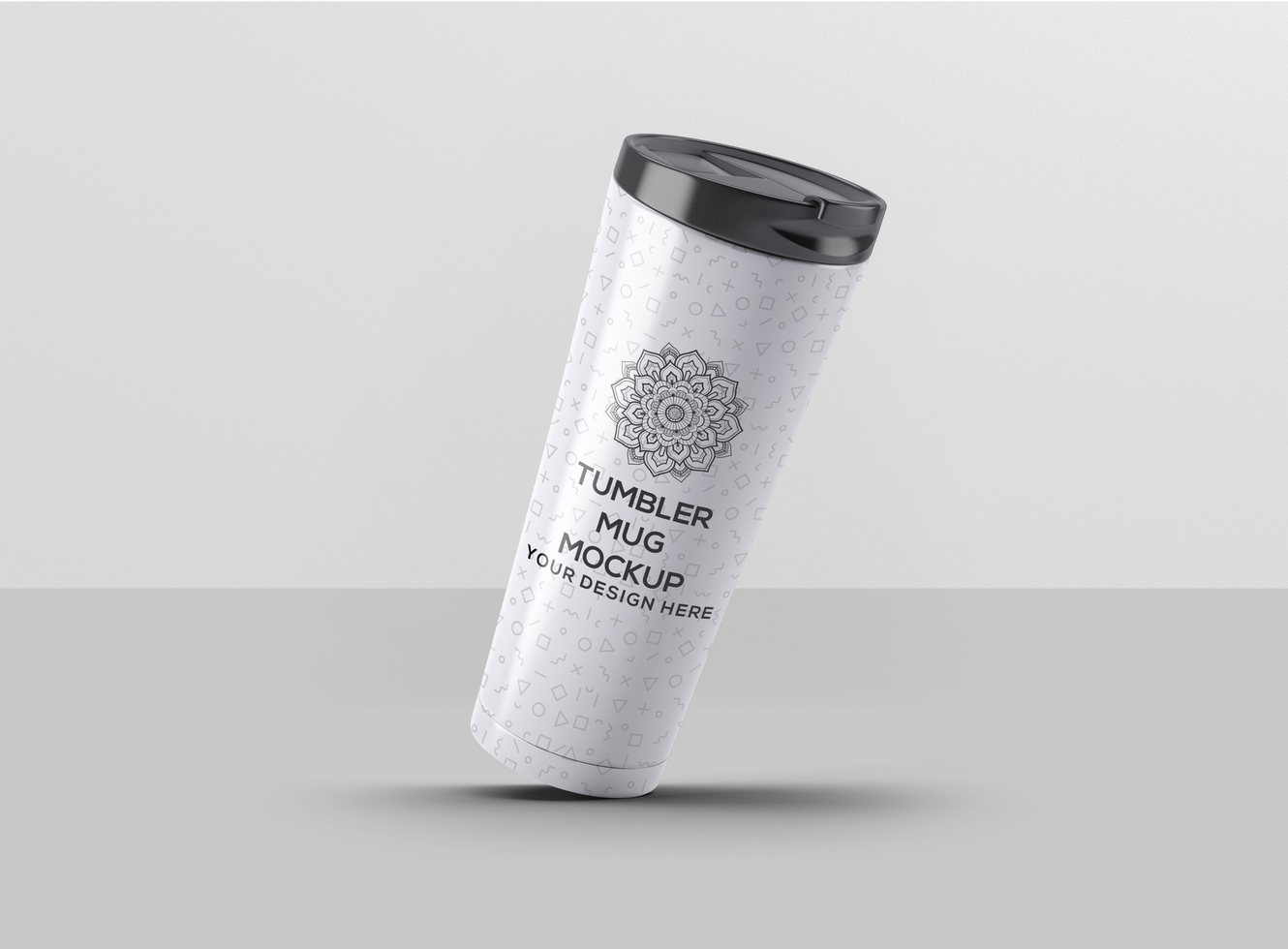 Travel Tumbler Mug Mockup psd