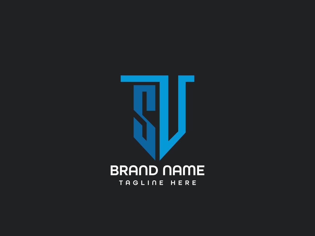 letter logo for your company and business identity vector