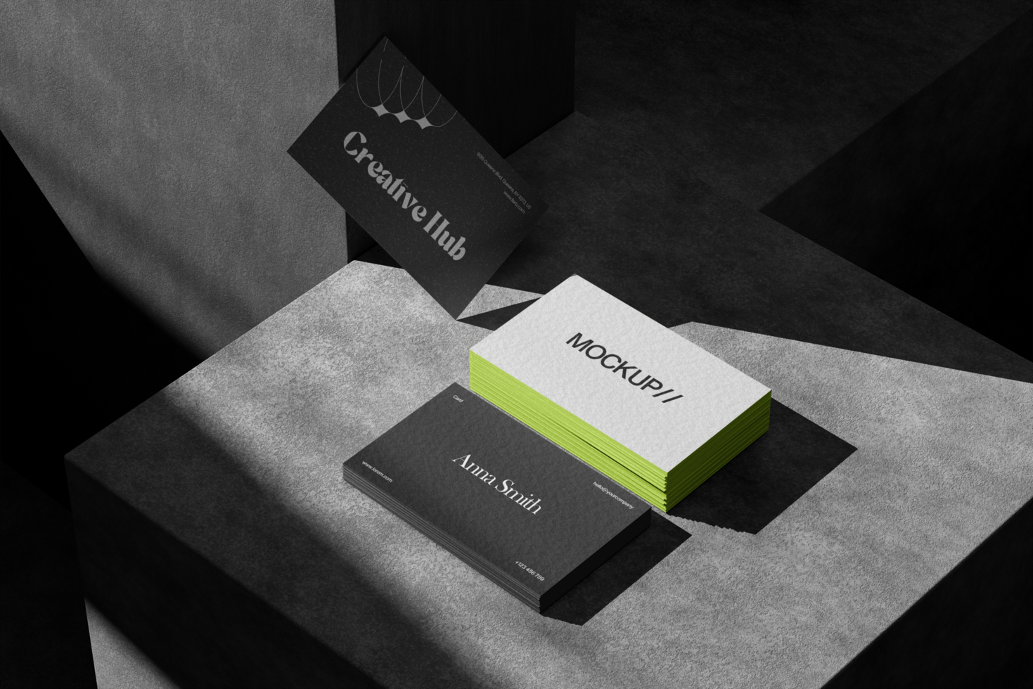 Natural Shadow Business Card Pack psd