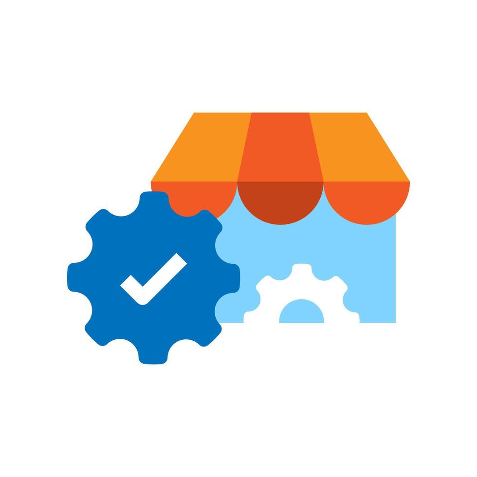 Order is being processed by the store concept illustration flat design vector. modern graphic element for landing page ui, infographic, icon vector