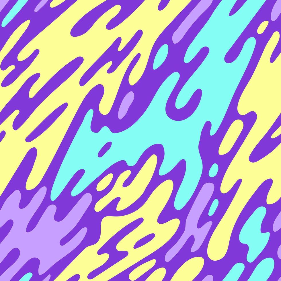full color seamless pattern fluid abstract illustration vector