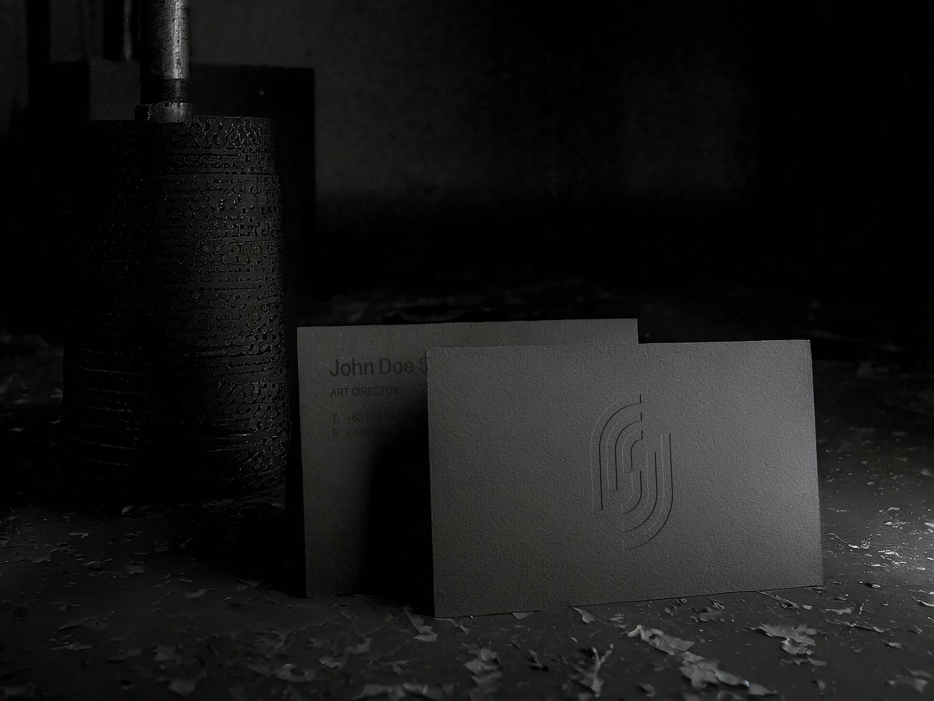 Ai generated and free editable business card mockup 39380731 psd