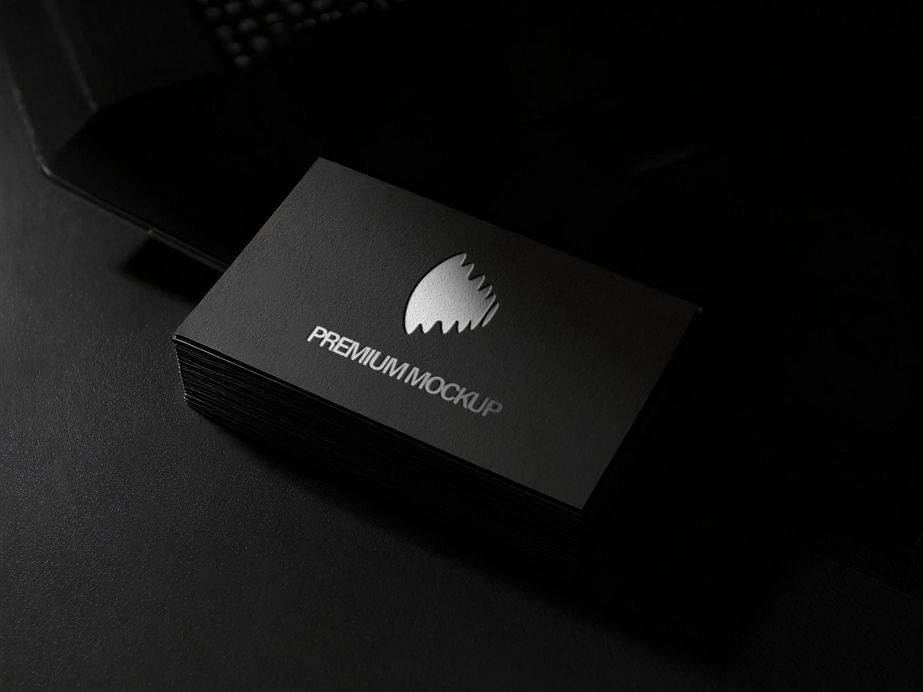 AI generated Editable Business Card Mockup psd
