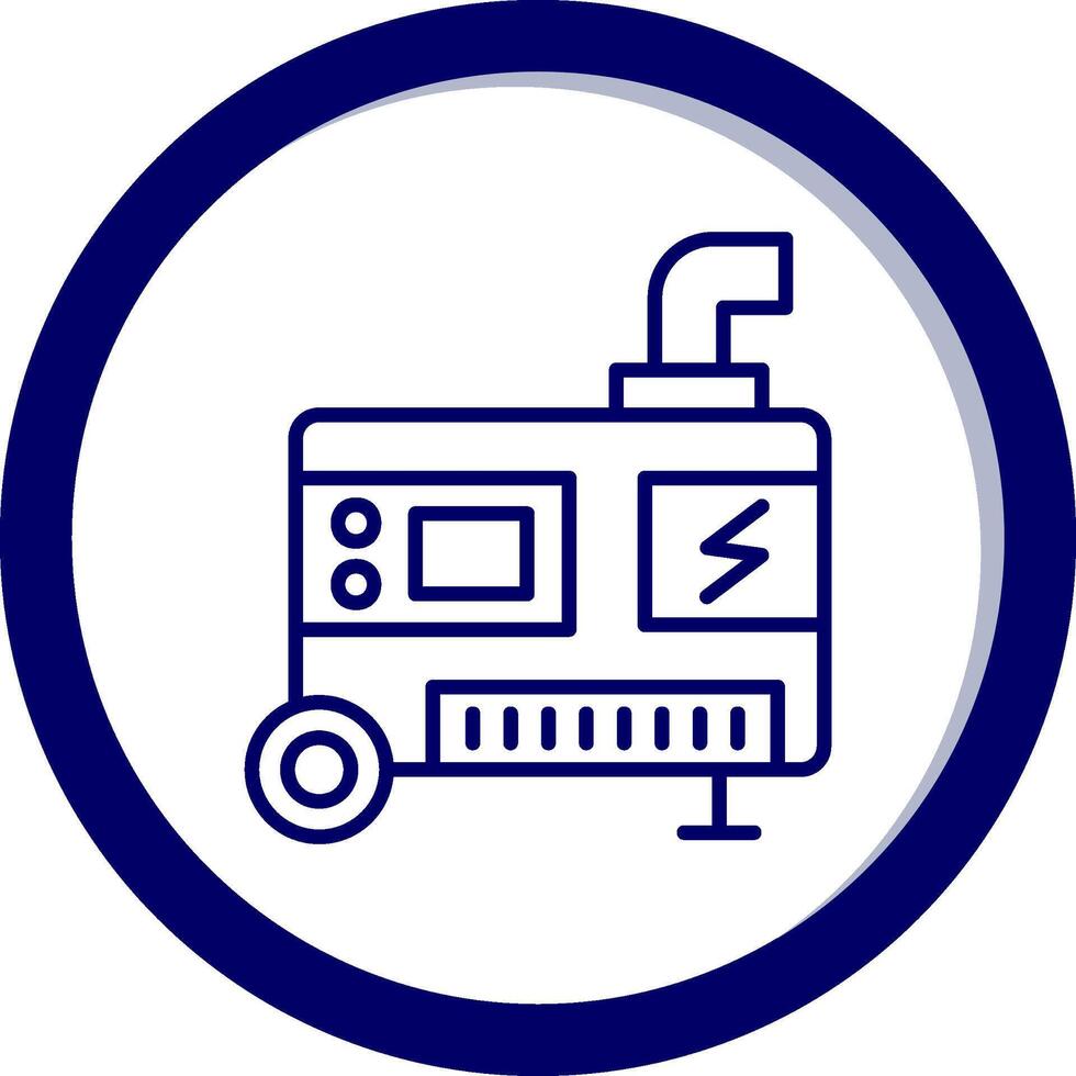 Electric Generator Vector Icon