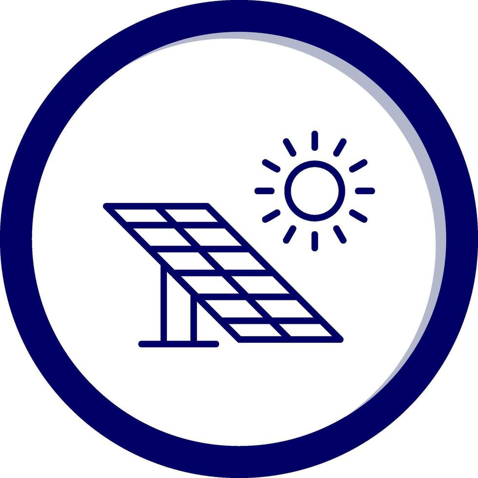 Solar Panel Vector Icon