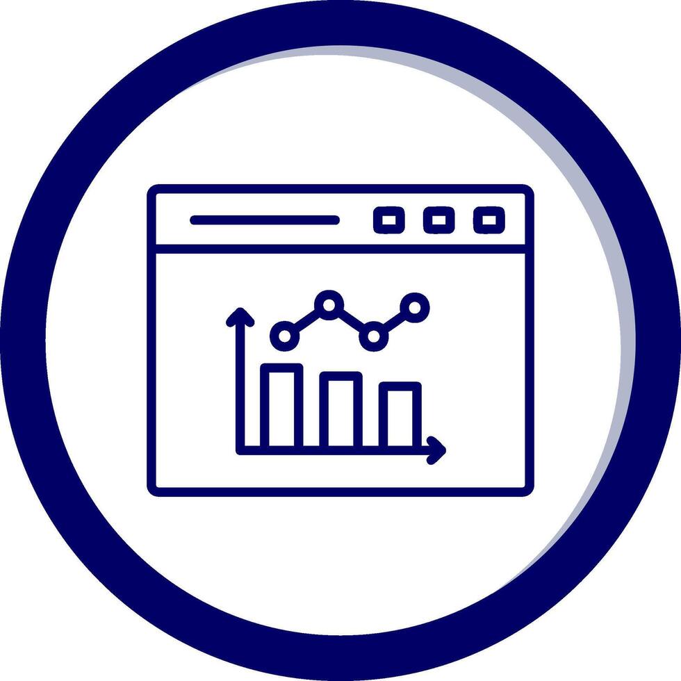 Bar Chart Vector Icon