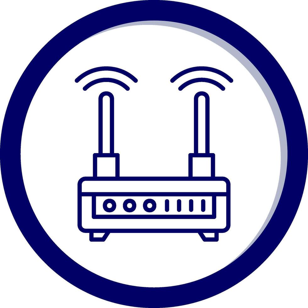 Wifi Router Vector Icon