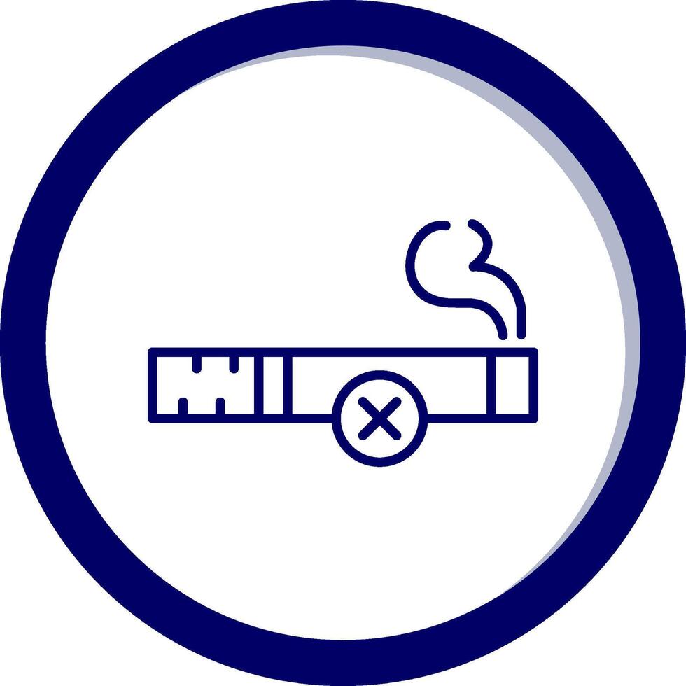 No Smoking Vector Icon