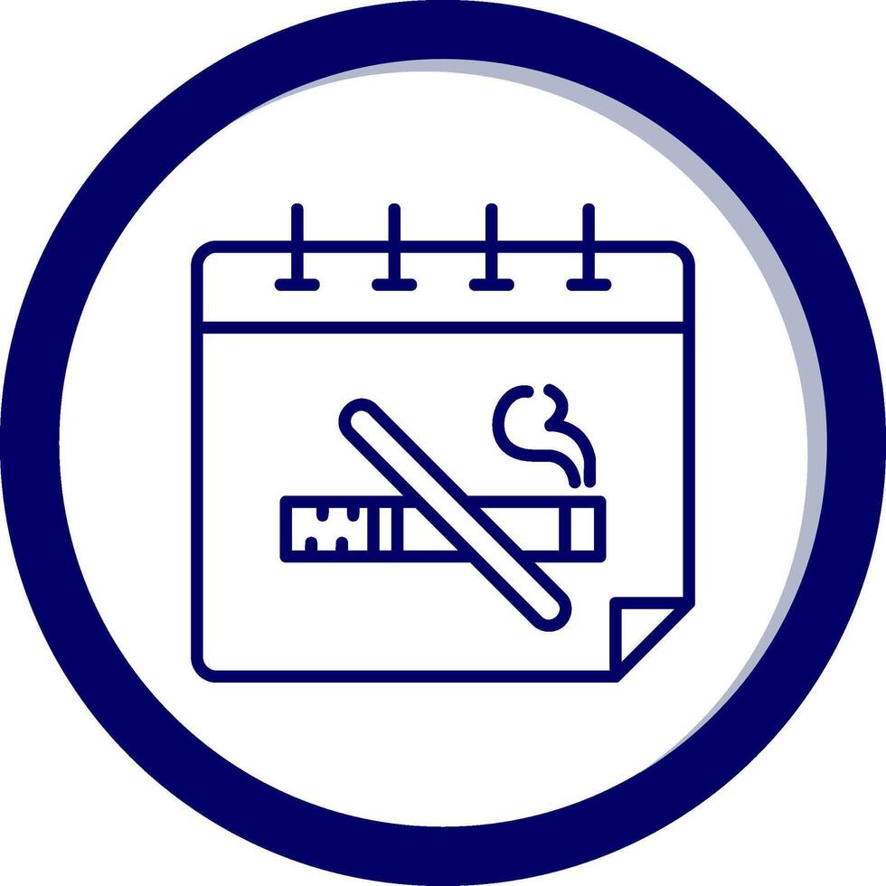 No Tobacco Day Vector Icon