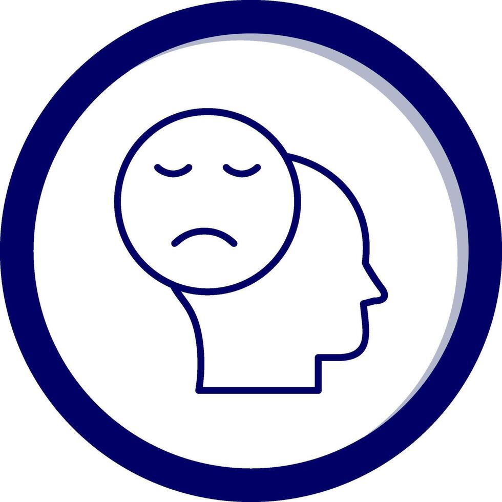 Sadness Vector Icon