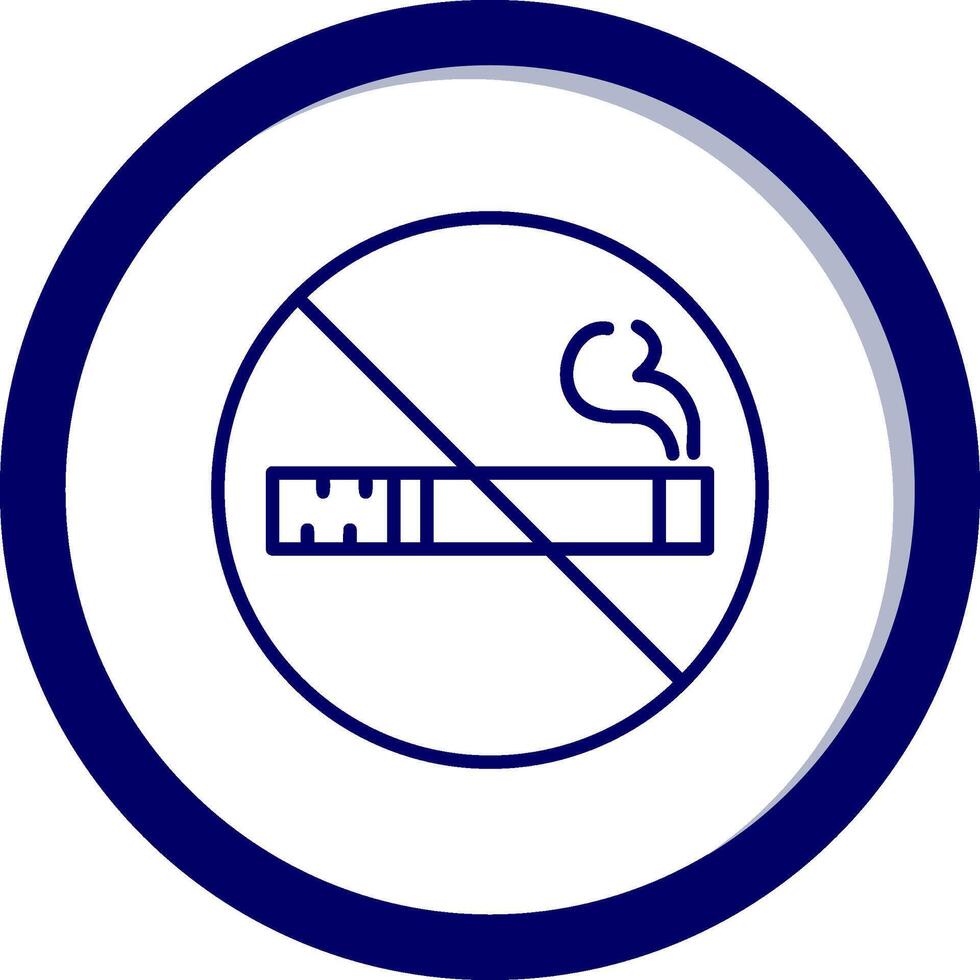 No Smoking Vector Icon