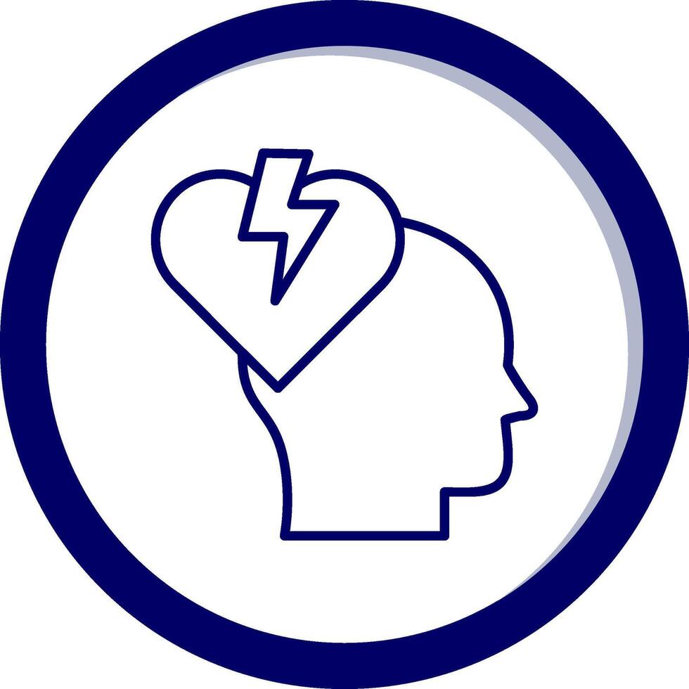 Broken Heart Vector Icon