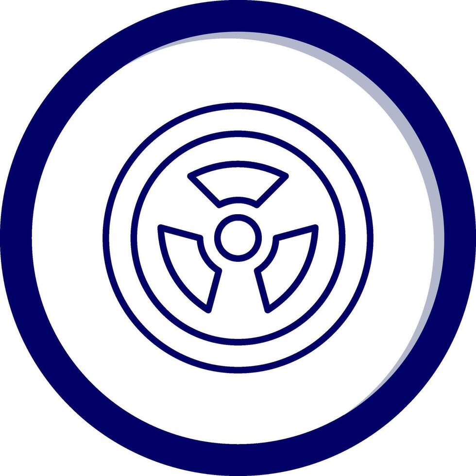 Radiation Vector Icon