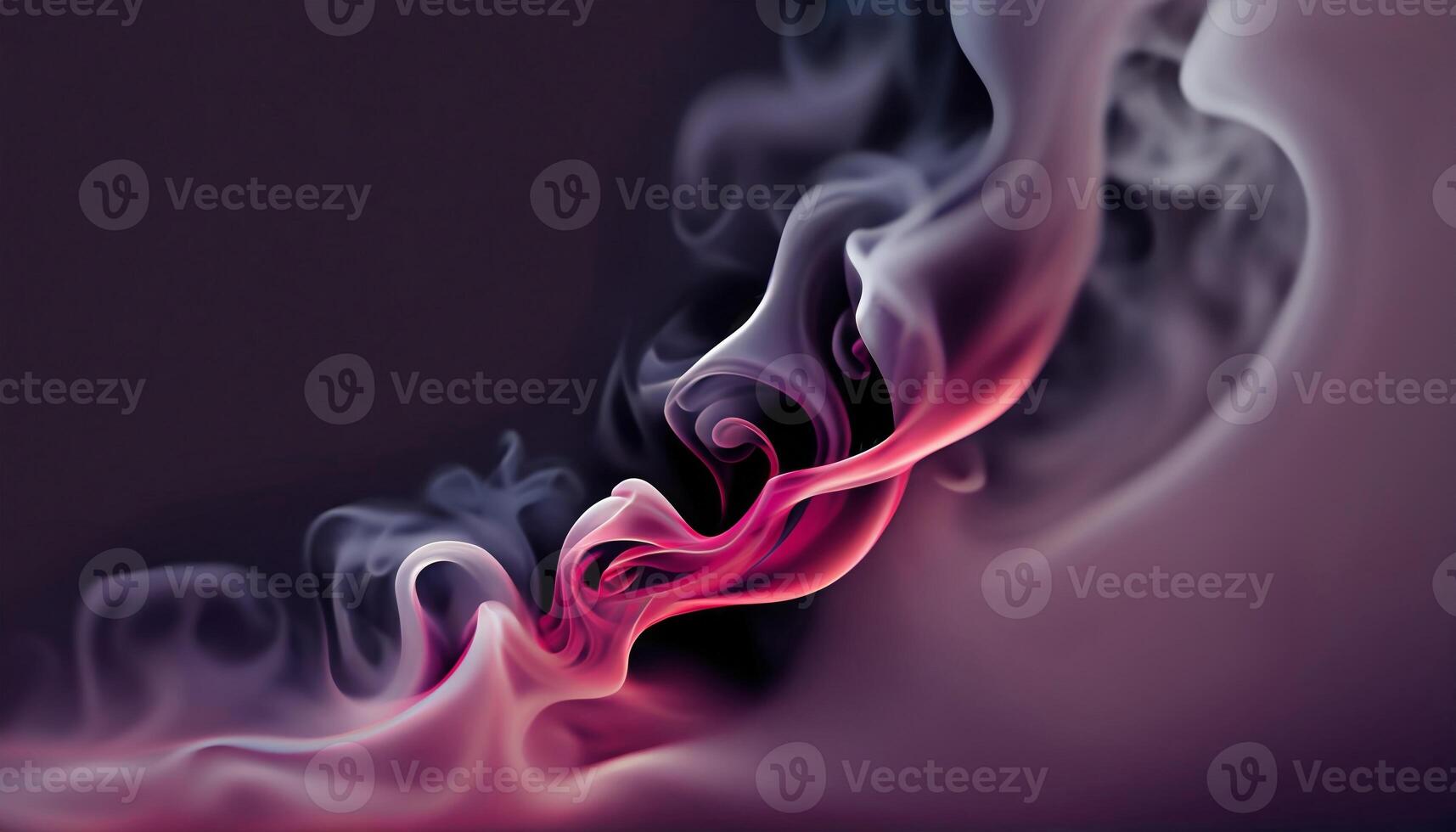 AI generated Smok texture of trendy abstract background. Creative flowing dynamic smoky wave. photo