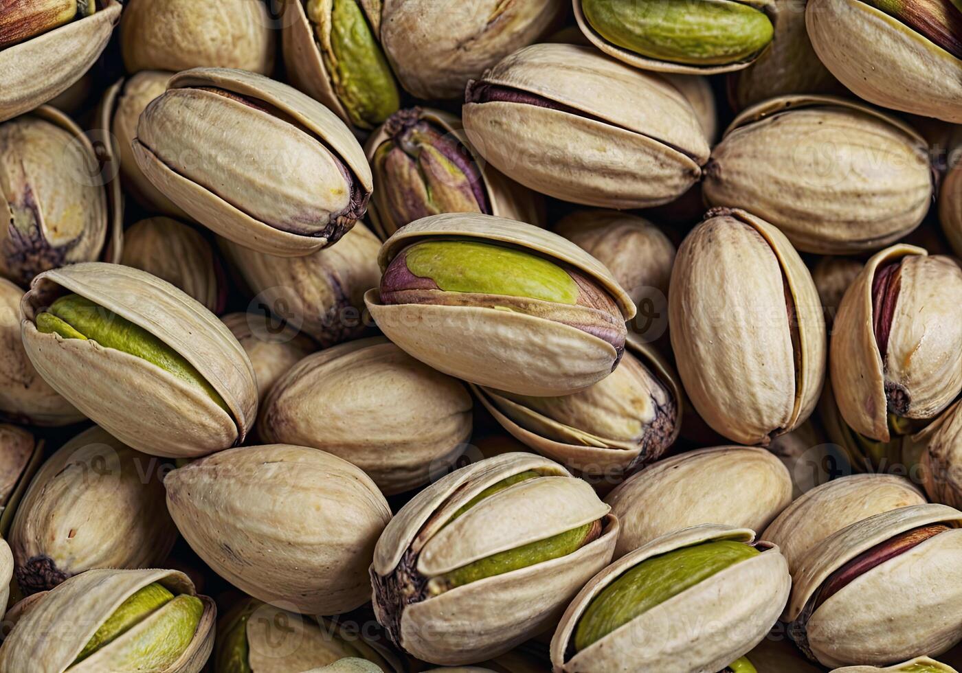 ai generado sano pistacho nueces foto