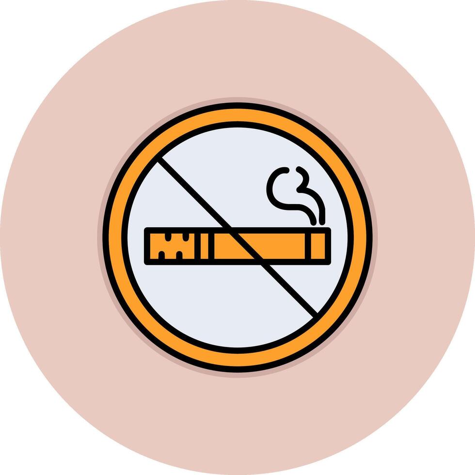 No Smoking Vector Icon